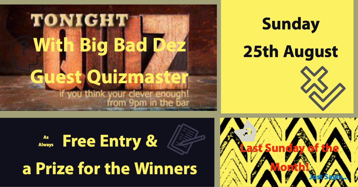 Free Quiz Night (Every Thursday), The Elms Hotel Retford