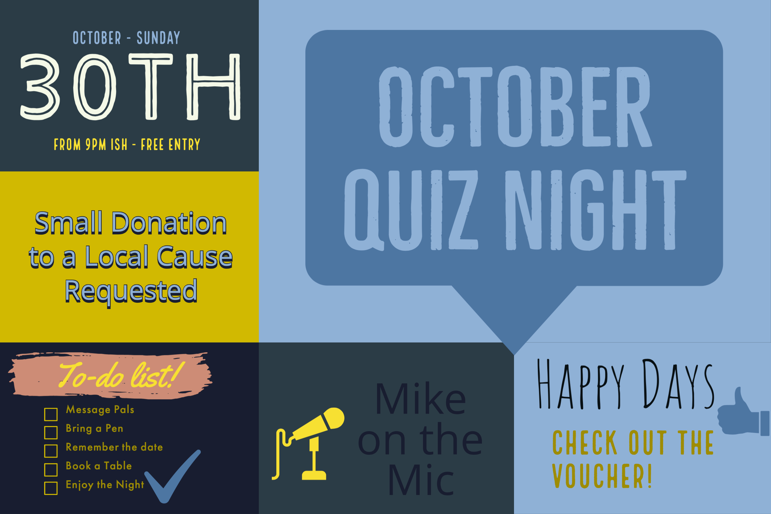 Free Quiz Night (Every Thursday), The Elms Hotel Retford